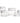 Clear Jars for Salon & Spa Professionals / Bag of 4 - 10 mL., 18 mL., 12 mL. and 30 mL. by Fantasea