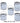 Clear Pail with Tin Lid / 4" Diameter x 3" High / 48 Pack