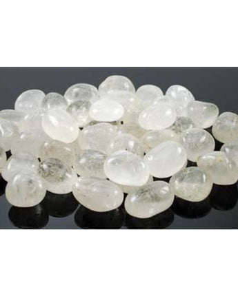 Clear Quartz Gemstone Mani/Pedi Stones - Promotes Positivity / 1 lb. by Gemstone Mani-Pedi