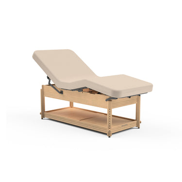 Clinician Adjustable Lift-Assist Salon Spa Table / Manual Height Adjustment / Hydraulic Lift Salon Top by Oakworks