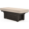 Clodagh Gemini Electric Adjustable Height Spa Table / Flat Single-Piece Top / Cabinet Storage by Oakworks