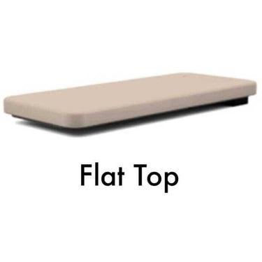 Clodagh Gemini Electric Adjustable Height Spa Table / Flat Single-Piece Top / Cabinet Storage by Oakworks