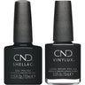 CND Asphalt Duo - Shellac + Vinylux / #101