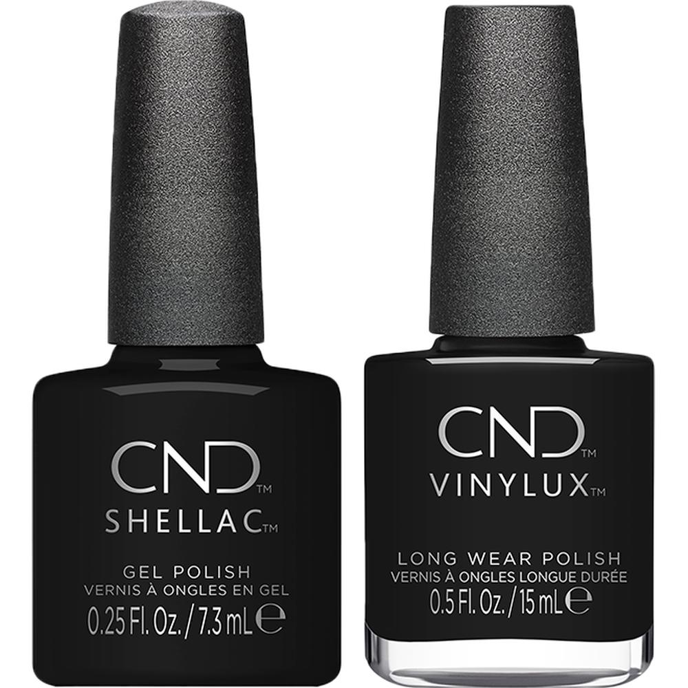 Color 105 Shellac CND Black Pool Duo - Shellac + Vinylux / #105 – Pure Spa Direct