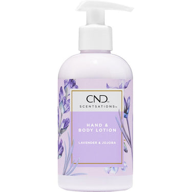 CND Scentsations - Hand & Body Lotion - Lavender & Jojoba / 8.3 oz.