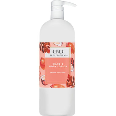 CND Scentsations - Hand & Body Lotion - Mango & Coconut / 33 oz.