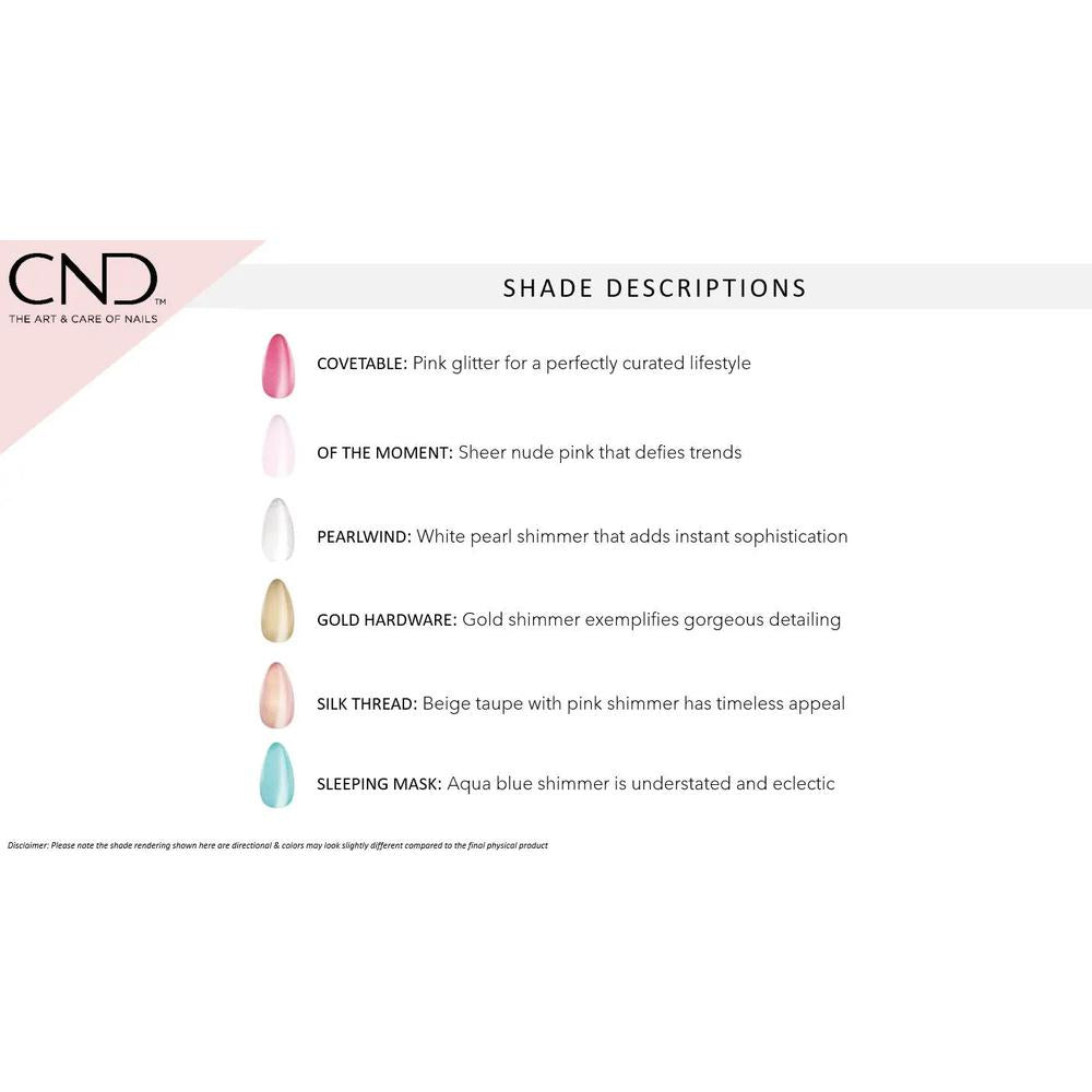 Thred Shellac CND Shellac Quiet Luxury Collection - Silk Thread #495 / 0.25 fl oz ...