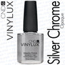 CND VINYLUX Silver Chrome / 0.5 oz. - 7 Day Air Dry Nail Polish