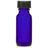 Cobalt Blue Bottle with Lid / 0.5oz