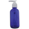 Cobalt Blue Glass Bottle with Pump - 4 oz. by DL Pro