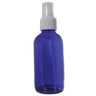 Cobalt Blue Glass Bottle with Spray Top - 4 oz. by DL Pro