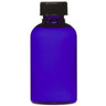 Cobalt Blue PET Bottle with Lid / 2 oz.