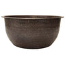 Cocoa Hammered Copper Pedicure Bowl