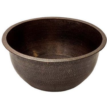 Cocoa Hammered Copper Pedicure Bowl