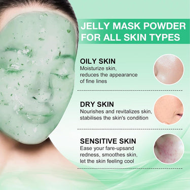CocoSilk Coconut & Collagen Nourishing Jelly Mask / 23 oz. - 650 grams by JeLuxe Masks