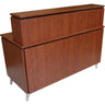 Collins Neo Alpha Reception Desk / 56"W x 25"D x 42"H / 50+ Color Choices / Made to Order - Ships in 2-3 Weeks