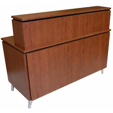 Collins Neo Beta Reception Desk / 56"W x 25"D x 42"H / 50+ Color Choices / Made to Order - Ships in 2-3 Weeks