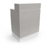Collins Reve Concierge Reception Desk / 30"L x 23"W x 43"H / 50+ Color Choices / Made to Order - Ships in 2-3 Weeks