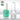 Color Club Gel Duo Pack - AGE OF AQUARIUS - 1 Gel Lacuqer 0.5 oz + 1 Lacquer 0.5oz Matching Color
