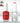 Color Club Gel Duo Pack - CADILLAC RED - 1 Gel Lacuqer 0.5 oz + 1 Lacquer 0.5oz Matching Color