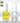Color Club Gel Duo Pack - NOT-SO-MELLOW-YELLOW - 1 Gel Lacuqer 0.5 oz + 1 Lacquer 0.5oz Matching Color