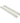Color Cushion Nail Files - White 80/80 Square End - White Center - Washable / 2,000 Mega Case by DHS Products