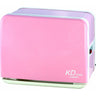 Color Series 8 Liter Towel Warmer with UV Light Sterilizer - Pink / Holds 30 Washcloth Towels by Spa Masters