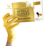 Colortrak Golden Glow Nitrile Gloves - LARGE / 100 Count