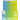 Colortrak Gradient Pop-Up Foil Blue/Yellow - 400 Count - 5"X 11"