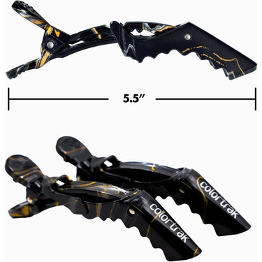 Colortrak Midnight Lux Croc Clips / 4 Pack