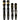 Colortrak Midnight Lux Croc Clips / 4 Pack
