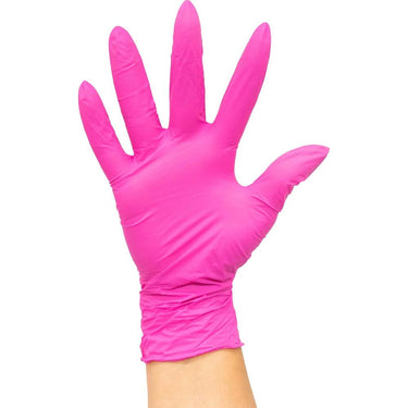 Colortrak - Nitrile Gloves - Magenta - Medium / 100 Pack