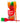 Colortrak Summer Treats Mini Feather Bristle Brush Canister / 24 Pack