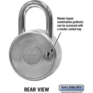 Combination Padlock - for Open Access Designer Locker and Designer Gear Locker Door by Salsbury – Default Title by Salsbury (view 2)