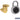 Combination Padlock - with Gold Finish Hasp - for Solid Oak Executive Wood Locker Door by Salsbury – Default Title by Salsbury