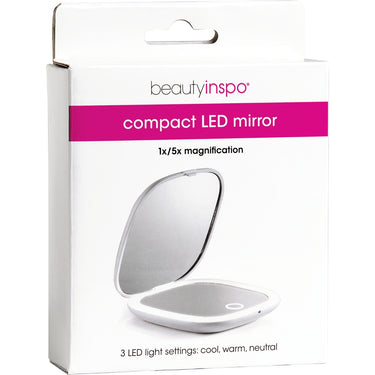 Compact LED Mirror by Beauty Inspo