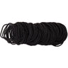 Complete Pro Nylon Thin Small Hair Ties - 2.5 mm Thick x 2" Diameter / 100 Count