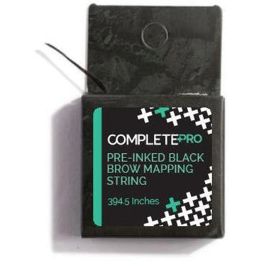 Complete Pro Pre-Inked Black Brow Mapping String / 394.5 Inches