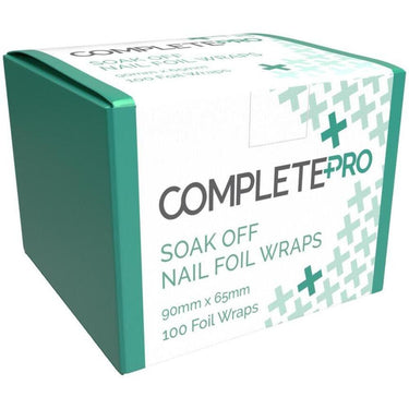 Complete Pro Soak Off Nail Foil Wraps / 100 Count