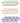 Complete Pro Toe Separators - Assorted Colors LAVENDER, SAGE & ECRU / 12 Pairs per Pack X 60 Packs = Case of 720 Pairs