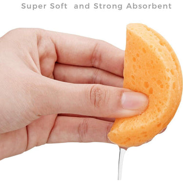 Compressed Facial Sponges - 100% Natural Cosmetic Spa Sponges for Facial Cleansing, Exfoliating Mask, Makeup Removal - Each Sponge is 2.9" Diameter When Hydrated / 250 MEGA PACK
