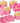 Compressed Facial Sponges - PINK - 100% Natural Cosmetic Spa Sponges for Facial Cleansing, Exfoliating Mask, Makeup Removal - Each Sponge is 2.8" Diameter When Hydrated / 250 MEGA PACK