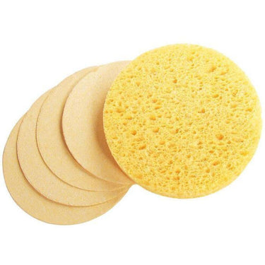 Compressed Sponges - Round / Natural / 100 Pack