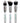 Contour Brush Set / 3 Pieces by Fantasea