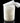 Cotton Pad Storage Container - For Cosmetic, Nail Remover Pads - Natural