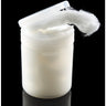 Cotton Pad Storage Container - For Cosmetic, Nail Remover Pads - Natural