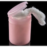 Cotton Pad Storage Container - For Cosmetic, Nail Remover Pads - Purple