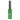 Cre8tion Detailing Nail Art Gel Striper - 29 Green Glitter / 0.33 oz.