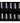Cre8tion Nail Tips - #10 Straight - Clear / Divider Box of 500 Pieces