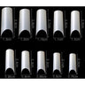 Cre8tion Nail Tips - #10 Straight - Natural / Divider Box of 500 Pieces